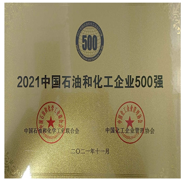 中國(guó)石油化工企業(yè)500強(qiáng)