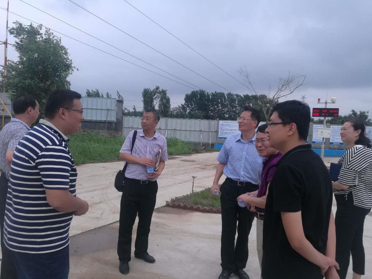 Deputy director Song Changhong of QSTB do spot investigation in Hailir